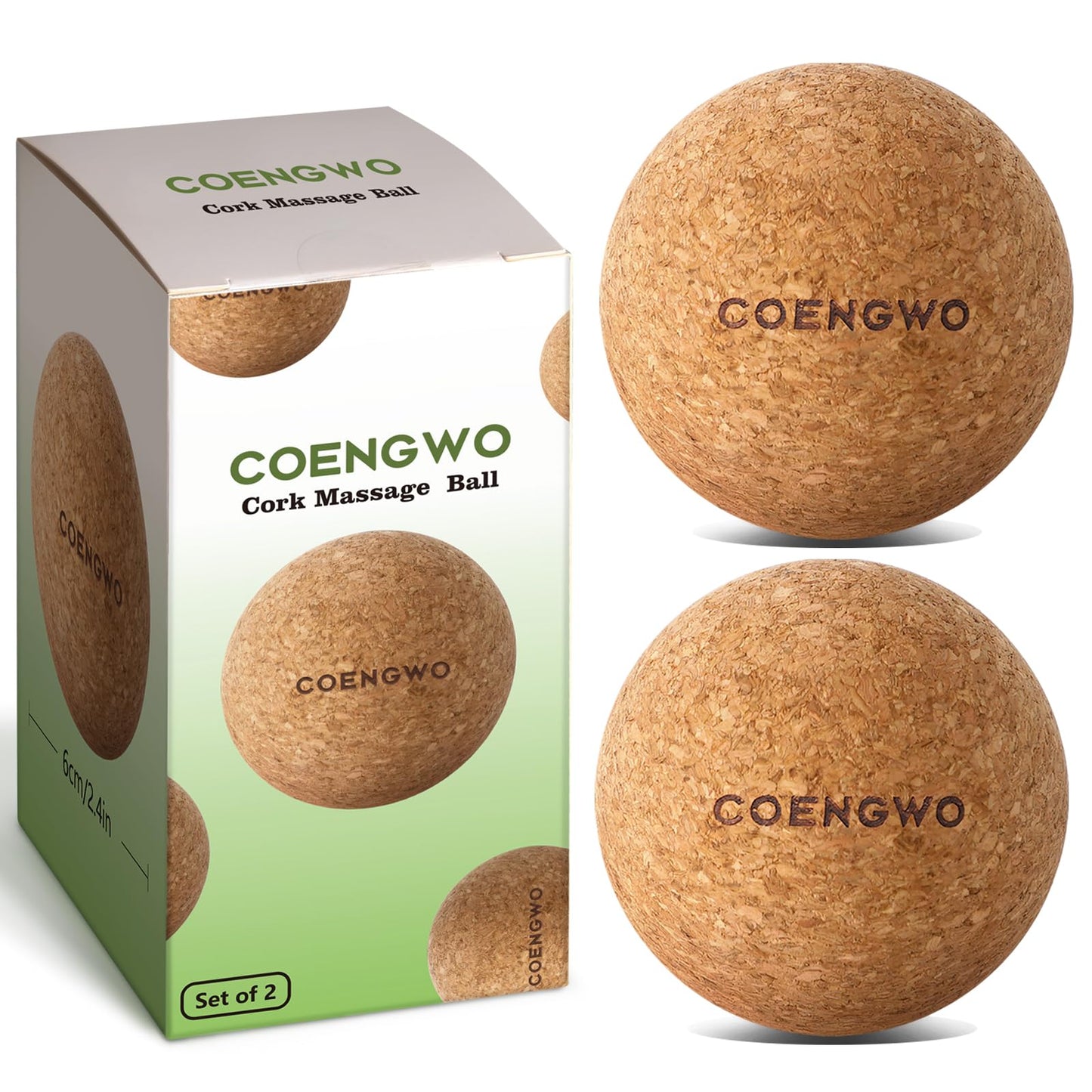 CorkPro Muscle Therapy Lacrosse Ball