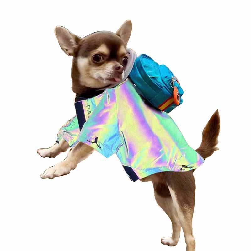 Chaqueta Reflectante con Capucha para Perro
