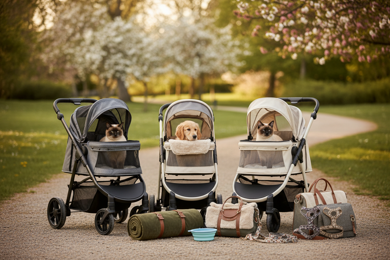 Transportines, mochilas y accesorios de paseo para mascotas en MeganPet