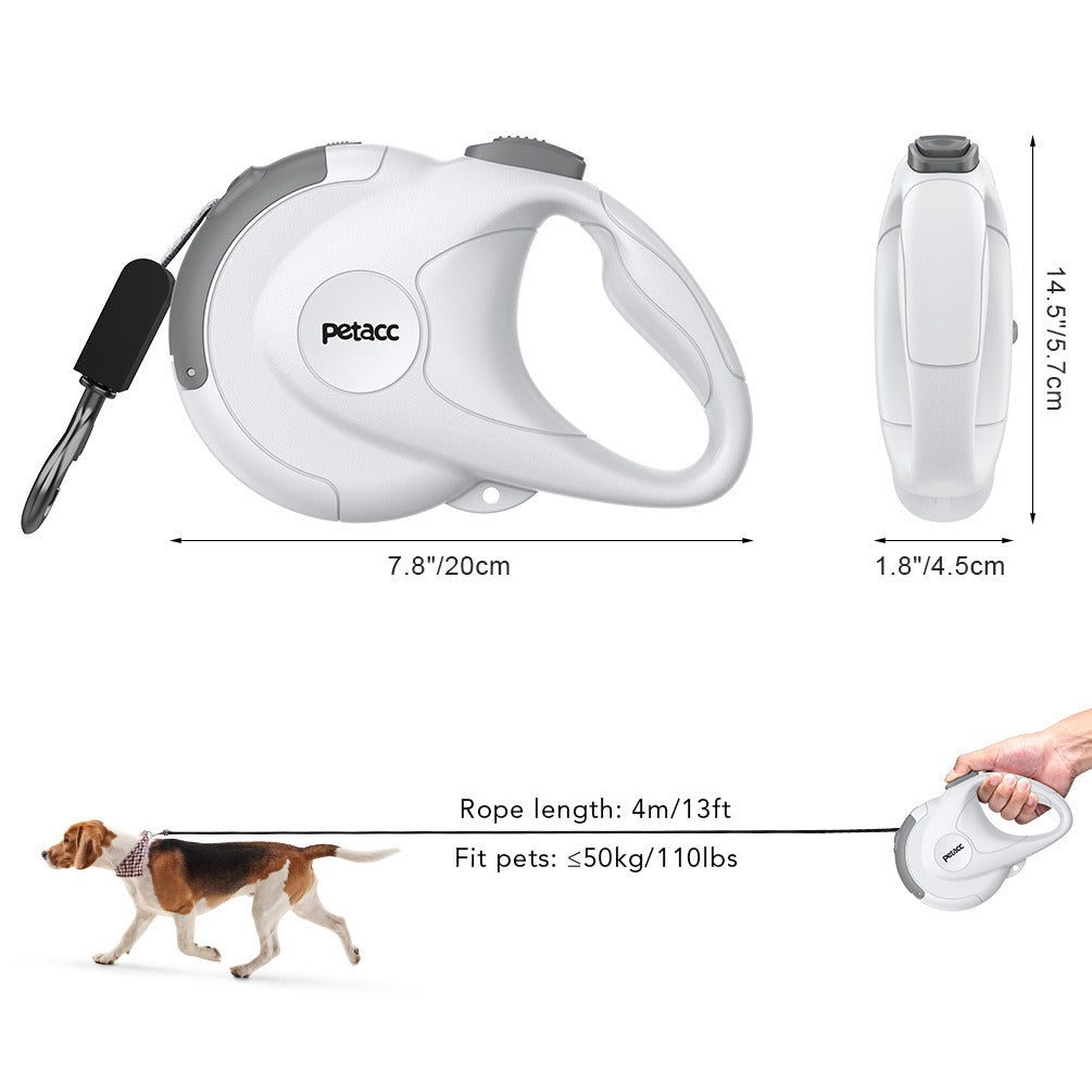 Correa Retráctil Reflectante para Perro
