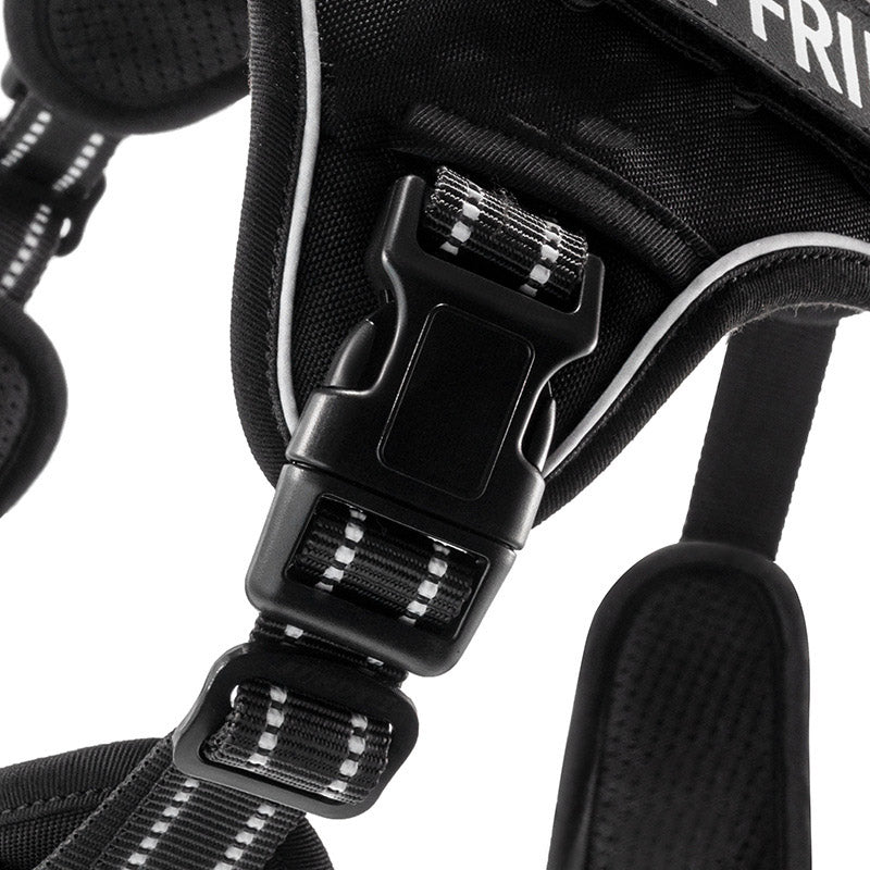 Pechera Táctica con Velcro para Perros Medianos y Grandes