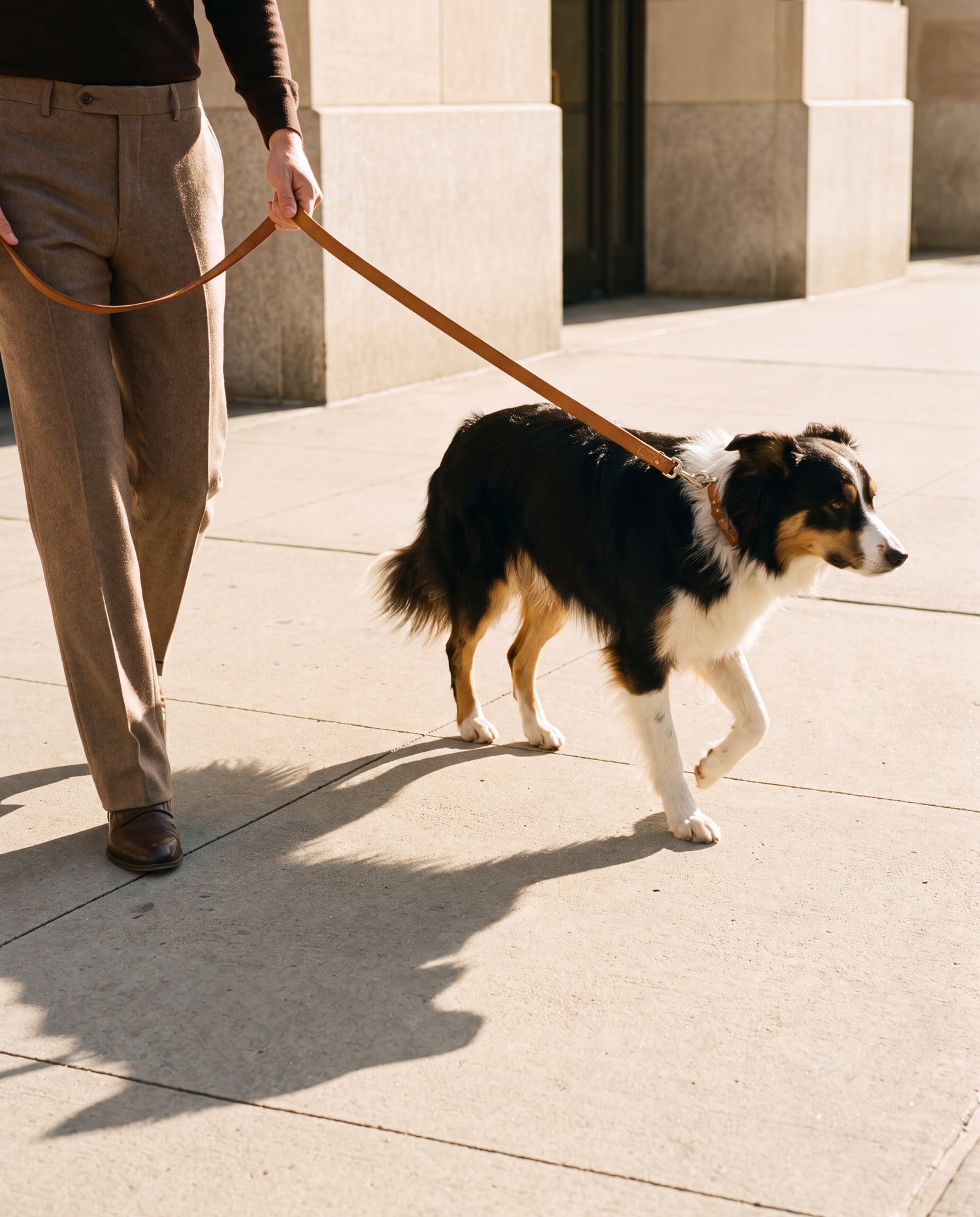 Paseo urbano con Border Collie - Colección Paseos y Transporte MeganPet